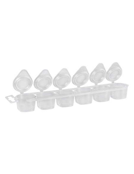 Επαναγεμιζόμενα δοχεία για χρώμα 6 τεμάχια