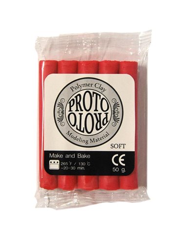 Πολυμερικός πηλός 50γρ. φουξ