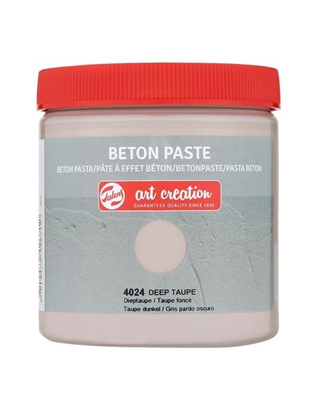 Talens art creation beton paste deep taupe 250ml.