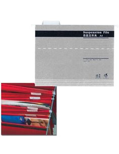 Κρεμαστοί φάκελοι F/C Υ24,5x40,5εκ. γκρι