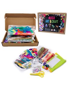 Σετ χειροτεχνίας 288 τεμ. σε βαλιτσάκι Υ4x20×14εκ.