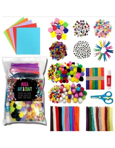 Σετ χειροτεχνίας 1200 τεμ. σε blister