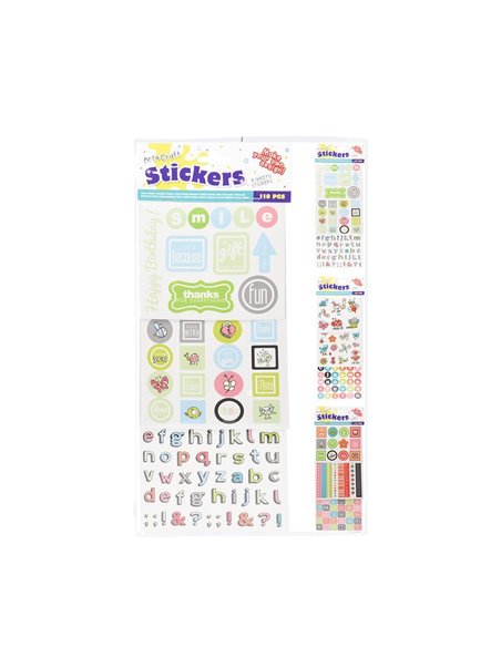 Αυτοκόλλητα 3 σελίδες 110 σχέδια από ζωάκια