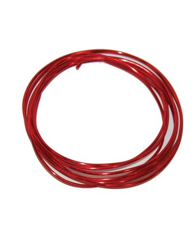 Σύρμα 2 μέτρα κόκκινο Ø2mm