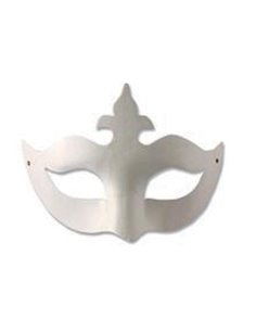 Μάσκα χειροτεχνίας με κορώνα 19x13,5x0,5εκ.