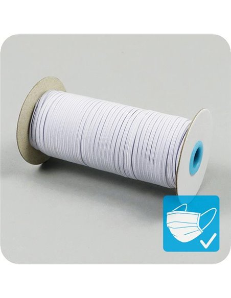 Λάστιχο σε καρούλι, 130 m, άσπρο