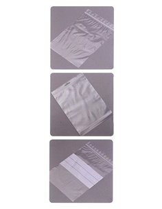 Σακουλάκια ασφαλείας με ετικέτα 120mm πλάτος x 170mm ύψος (100τεμ)