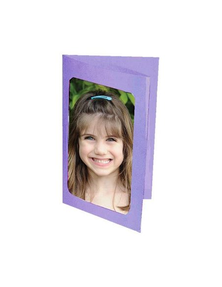 Next χαρτοκορνίζα λιλά 23x15.5εκ. για φωτό 13x18εκ.