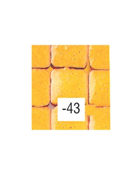 Efco μωσαικό κεραμικό κίτρινο σαφράν 5x5x3χιλ.