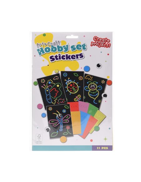 Αυτοκόλλητα έντομα 4 φύλλα Α4