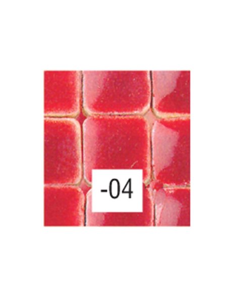 Efco μωσαικό κεραμικό μπορντώ 5x5x3χιλ.