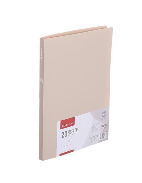 Comix σούπλ pastel A4 20 φύλλων μπεζ