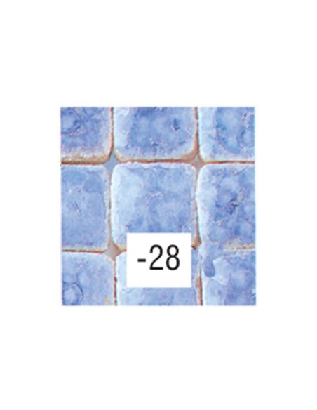 Efco μωσαικό κεραμικό ανοιχτό μπλε 5x5x3χιλ.