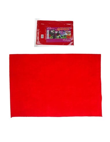 Φύλλα τσόχας κόκκινα Α4 2mm 10τμχ