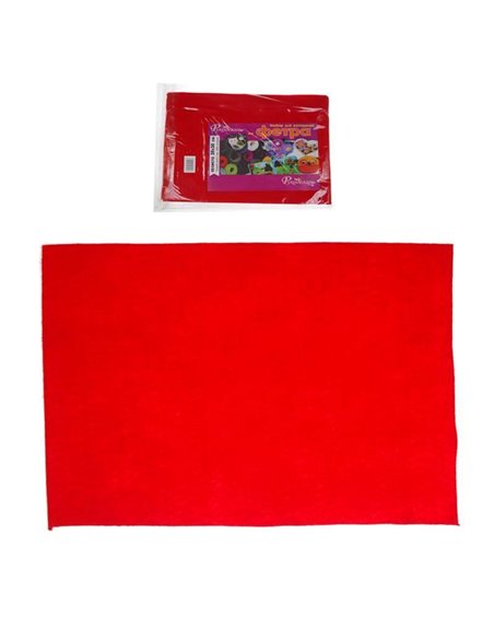 Φύλλα τσόχας κόκκινα Α4 2mm 10τμχ