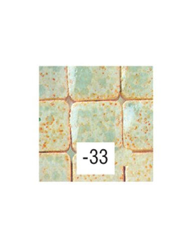 Efco μωσαικό κεραμικό πράσινο-μπεζ 5x5x3χιλ.