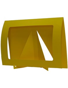 Next χαρτοκορνίζα κίτρινη 20x14.5εκ. για φωτό 13x18εκ.