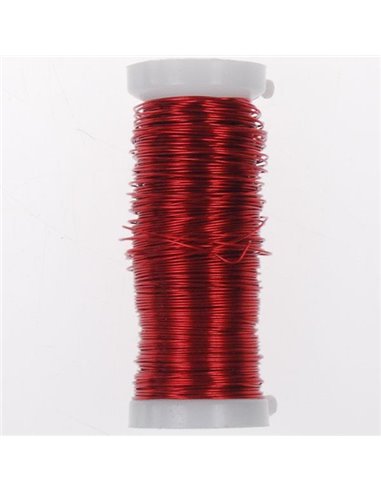 Σύρμα κόκκινο 0,37χιλ. x30μ.