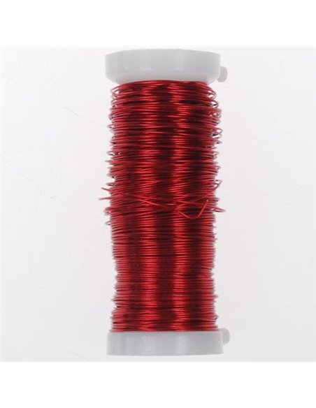 Σύρμα κόκκινο 0,37χιλ. x30μ.