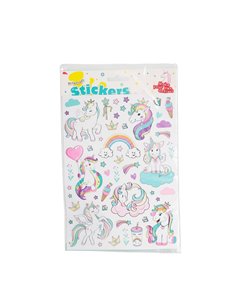 Αυτοκόλλητα Unicorn 2 σελίδες 98 σχέδια 17x23εκ