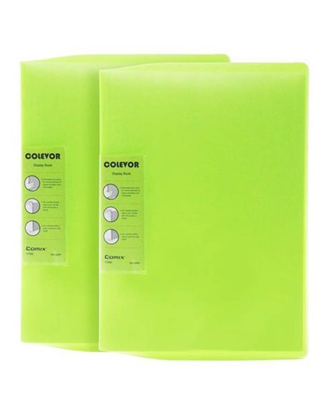 Comix σούπλ 20 φύλλων λαχανί Α4