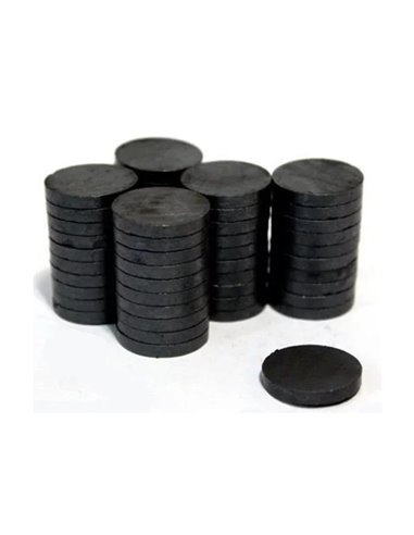 Μαγνήτες στρόγγυλοι 14χιλ. (πακέτο των 50 τεμ.)