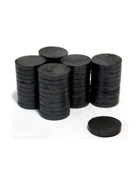 Μαγνήτες στρόγγυλοι 14χιλ. (πακέτο των 50 τεμ.)