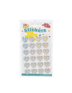 Αυτοκόλλητα Hearts 2,5x2εκ.