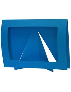 Next χαρτοκορνίζα γαλάζια 20x14.5εκ. για φωτό 13x18εκ.