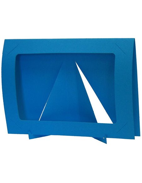 Next χαρτοκορνίζα γαλάζια 20x14.5εκ. για φωτό 13x18εκ.