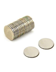 Μαγνήτης νίκελ Ø10mmx2mm πάχος πακέτο 100τμχ