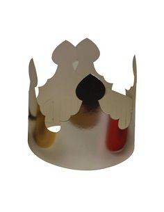 Next χριστουγεννιάτικη κορώνα ασημί