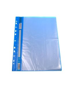 Σούπλ 20 θήκες pp μπλε, Α4 που κλασάρεται