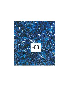 Efco glitter μπλε 20gr.