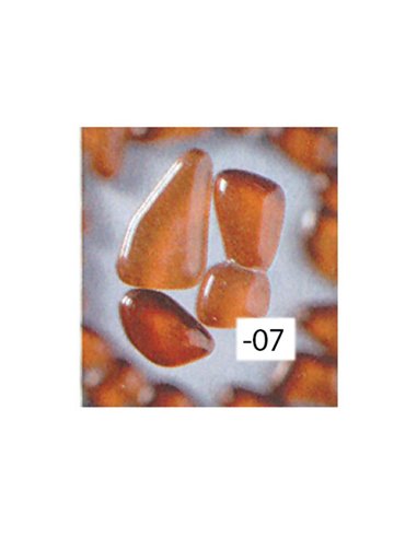 Efco μωσαικό από γυαλί καφέ 8-25χιλ.