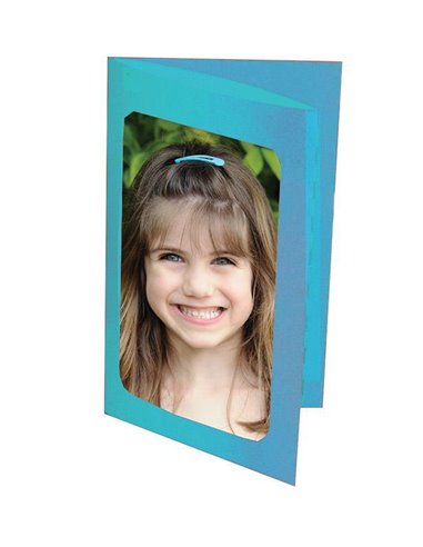 Next χαρτοκορνίζα γαλάζια 23x15.5εκ. για φωτό 13x18εκ.