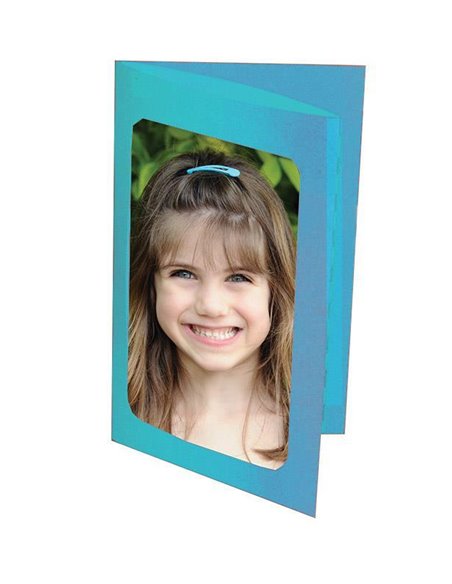 Next χαρτοκορνίζα γαλάζια 23x15.5εκ. για φωτό 13x18εκ.