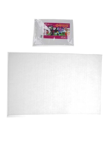 Φύλλα τσόχας λευκά Α4 2mm 10τμχ