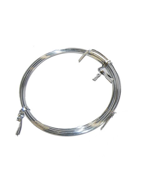 Σύρμα 1,8 μέτρα ασημί Ø2mm