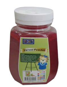 Σκόνη βελούδο κόκκινη 63,5γρ.