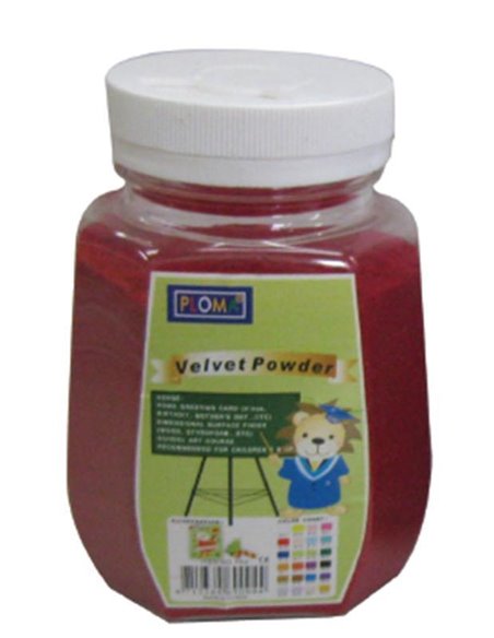 Σκόνη βελούδο κόκκινη 63,5γρ.