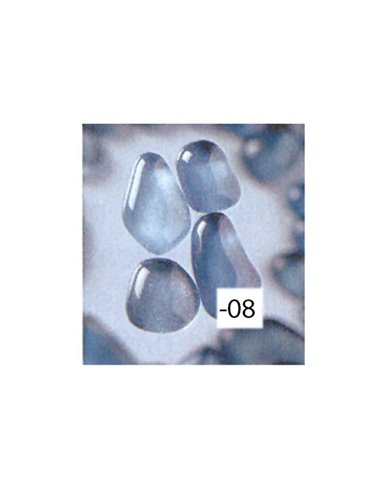 Efco μωσαικό από γυαλί γκρι 8-25χιλ.