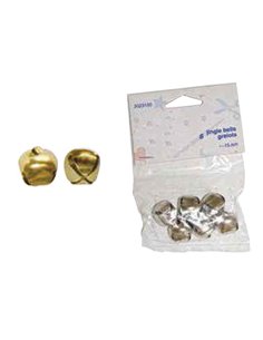 Κουδουνάκι χρυσό 12χιλ. 8τεμ.