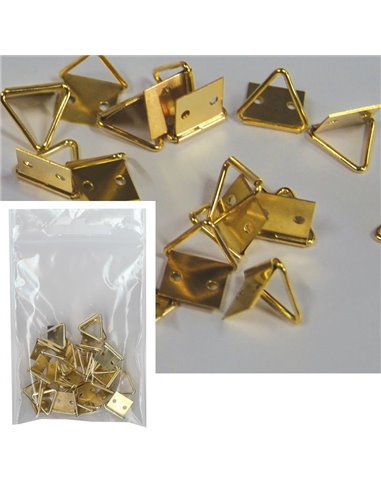 Τριγωνοθηλιές (κρεμασταράκια) Νο 1, κίτρινες 100τεμ.