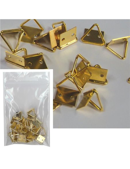 Τριγωνοθηλιές (κρεμασταράκια) Νο 1, κίτρινες 100τεμ.