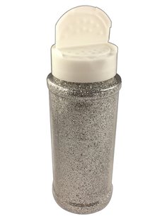 Χρυσόσκονη αλατιέρα 1/64'' 100γρ ασημί