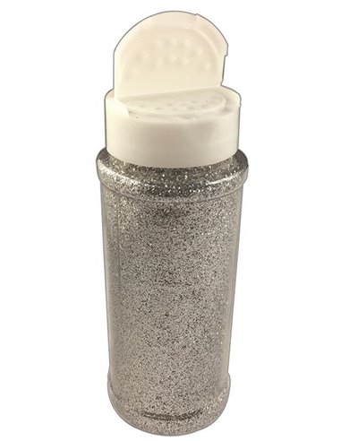 Χρυσόσκονη αλατιέρα 1/64'' 100γρ ασημί