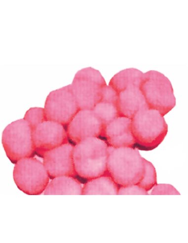 Πομ πομ 3εκ. φουξ 100 τεμάχια