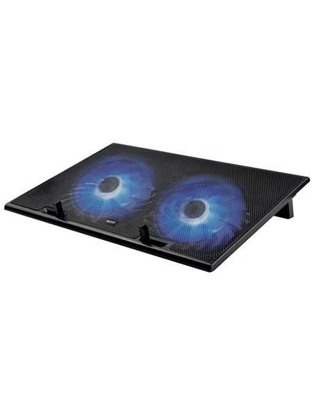 NOD TEMPEST NOTEBOOK COOLER WITH 150mm BLUE LED FAN