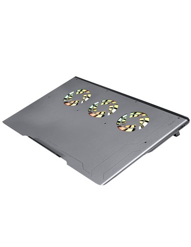 NOD COLD CORE ALUMINUM NOTEBOOK COOLER WITH 3X80mm FANS